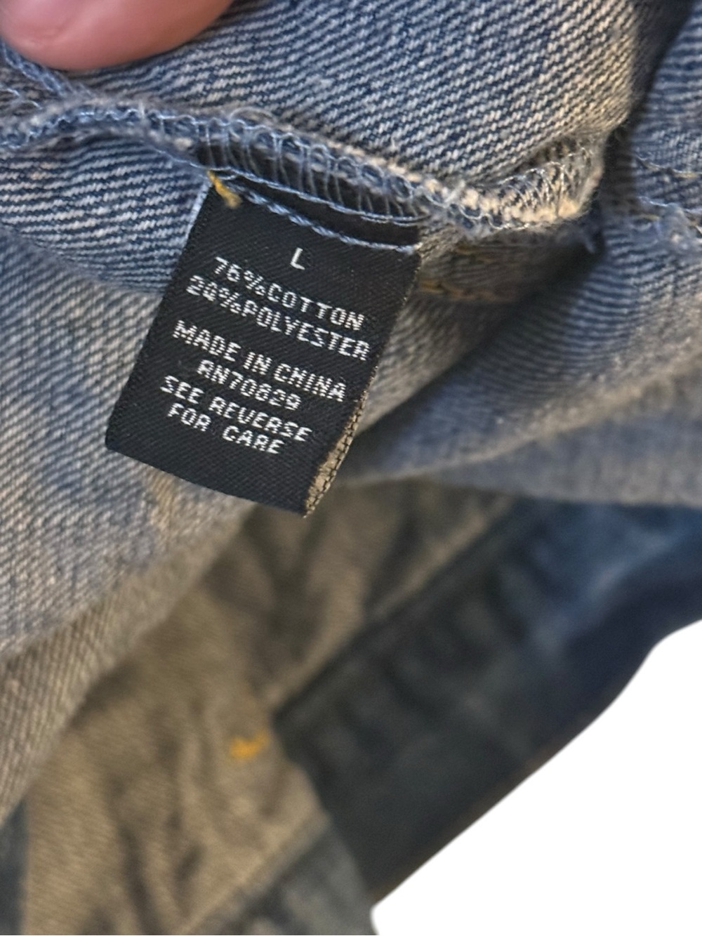 Rue21 Dark Blue Denim Shirt Jacket - Picture 5 of 5
